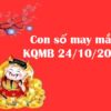 Con số may mắn KQMB 24/10/2024