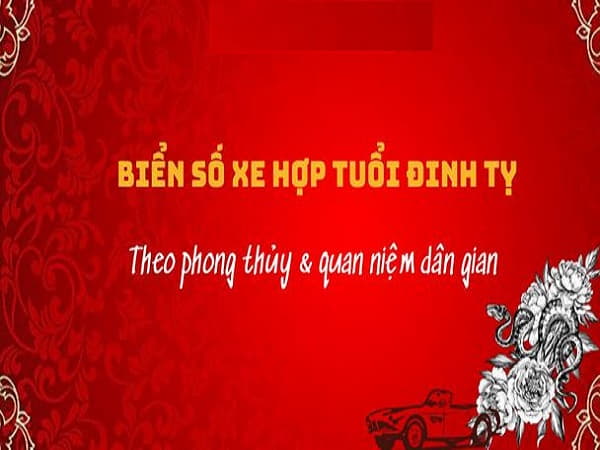 Các dãy số đặc biệt khác trong biển số xe hợp với tuổi Đinh Tỵ