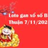 Loto gan xổ số Bình Thuận 7/11/2024