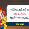 Thống kê lô VIP xổ số An Giang ngày 7/11/2024 thứ 5 hôm nay